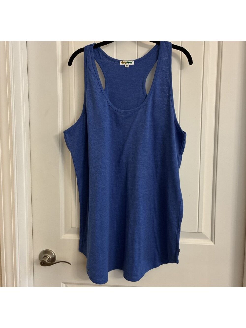Topsy Elves Tank Top In Blue 3XL The PTP is 24.5”